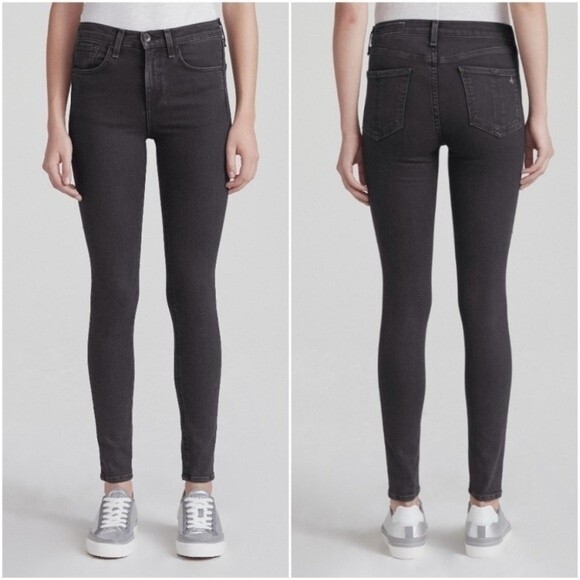RAG & BONE 10 Inch High Rise Skinny Jeans 27 - Picture 1 of 14